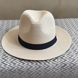 Aldo Beige Fedora with Dark Band